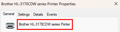 Printer Name