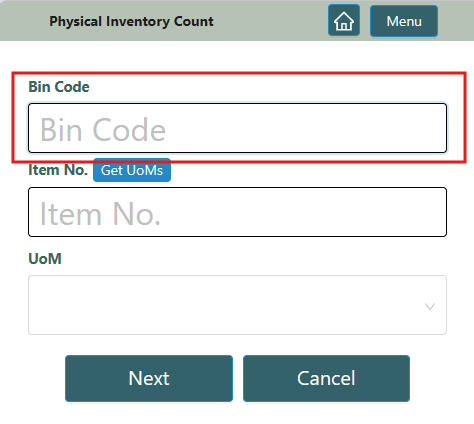 Physical Inventory